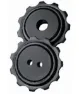 SRAM DD21 och DD24 Rulltrissor, Svart