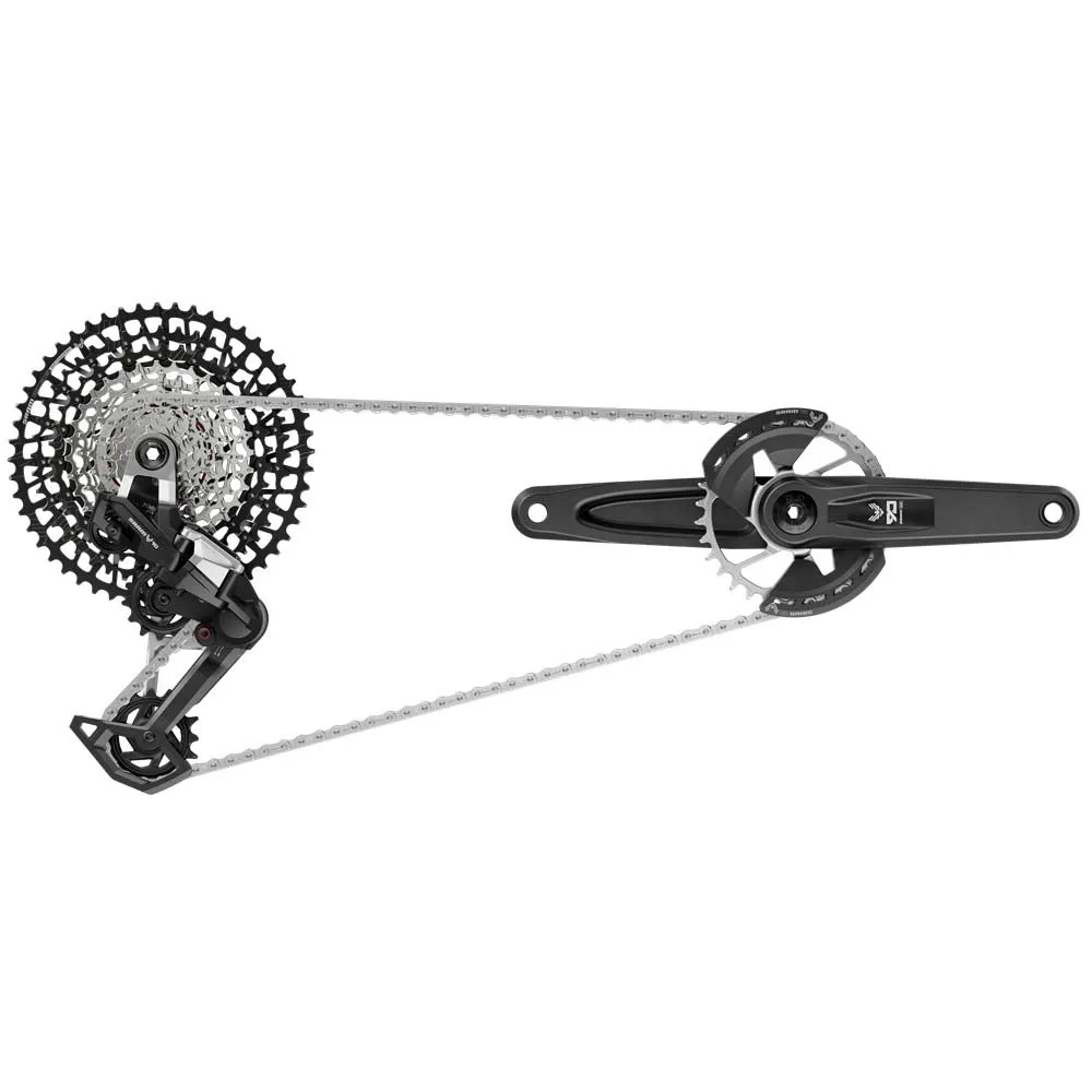 SRAM Eagle 90 Cykelkomponentgrupp Refurbished, Black 2, 165mm 32t
