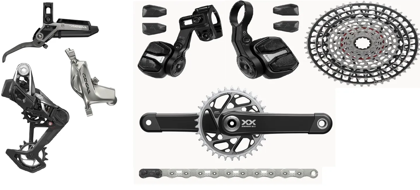 SRAM Eagle Transmission AXS Gruppset SRAM Eagle Transmission AXS Gruppset