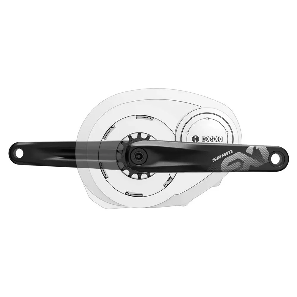 SRAM Ex1 Isis M15 Vevarm, Black, 170mm