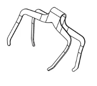 SRAM Fjäder Till SRAM Level Bromsklossar SRAM Fjäder Till SRAM Level Bromsklossar