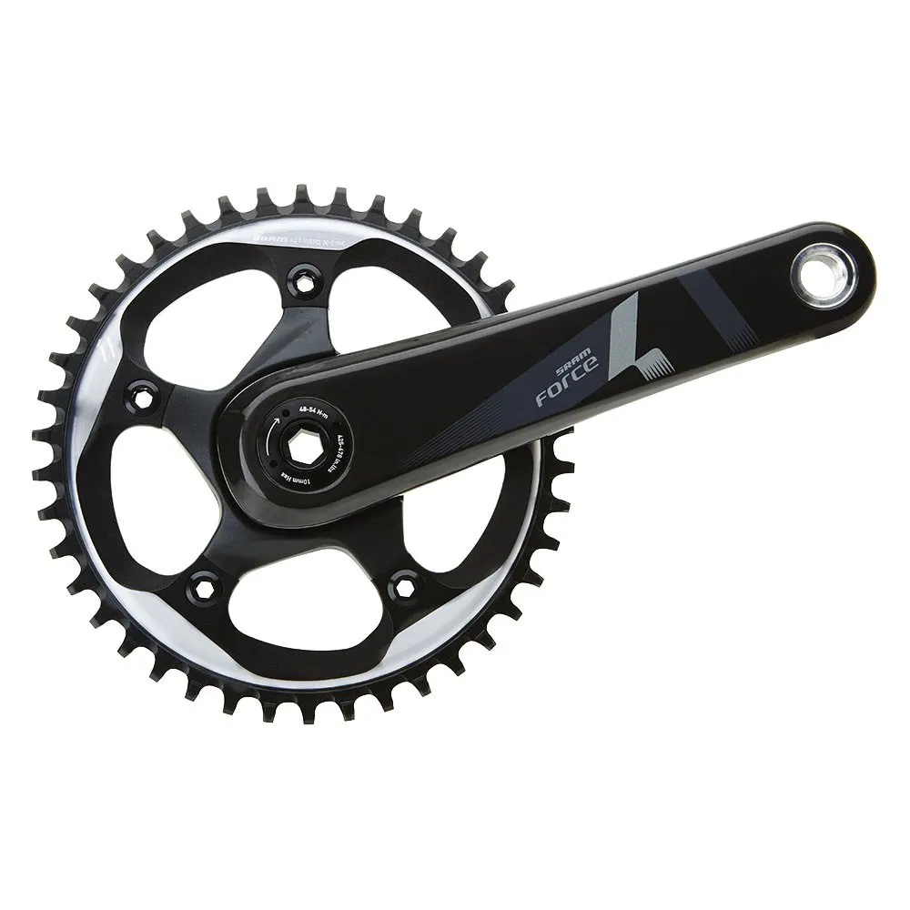 SRAM Force 1 Bb386 110 Bcd Vevparti, Black, 172.5mm, 42t SRAM Force 1 Bb386 110 Bcd Vevparti, Black, 172.5mm, 42t