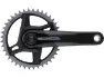 SRAM Force 1 D2 AXS DUB DM 1x12-fach Carbon Powermeter Kurbelgarnitur, Shadow Grey / Rainbox, 172.5mm