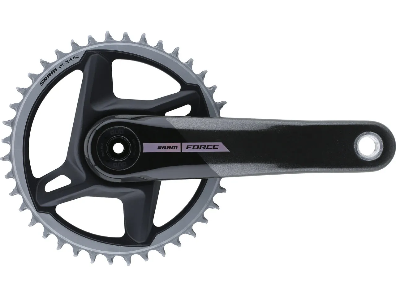 SRAM Force 1 D2 Wide DUB DM 1x12-fach Carbon Kurbelgarnitur