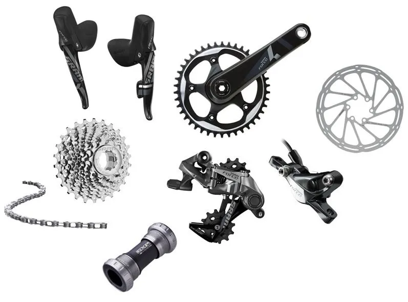 SRAM Force 1 Hydraulisk GXP gruppsett SRAM Force 1 Hydraulisk GXP gruppsett