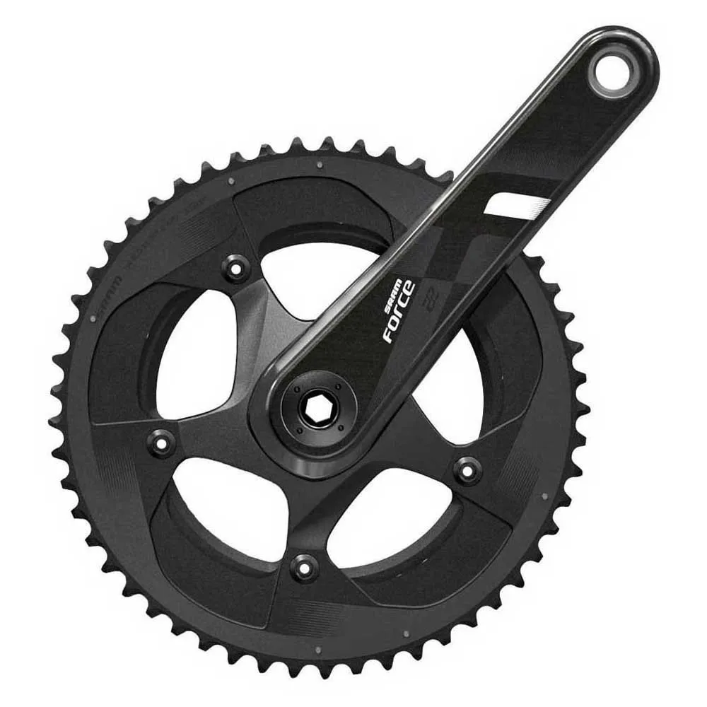 SRAM Force 22 Vevparti, Black, 172.5mm, 46-36t