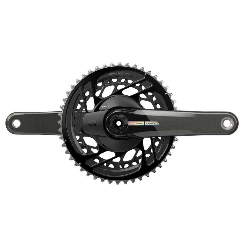 SRAM Force Axs D2 Spider Dub Vevparti Med Effektmätare Refurbished, Black, 172.5mm