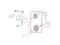 SRAM Force AXS E1 frihjulskropp kit