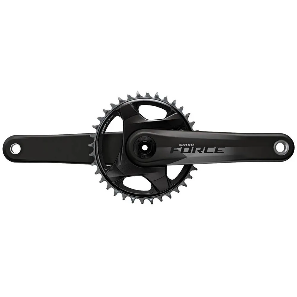 SRAM Force AXS Vevparti 1 Drev 46T DUB 170, Black, 175mm, 42t