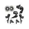 SRAM Force D1 AXS 2x12s Disc Groupset Electronic KIT, Black, Hydro Flat Mount Centerlock