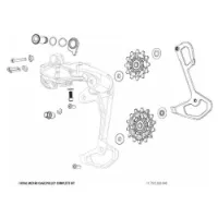 SRAM Force/rival/apex 2007-12 Jockeyhjulsystem SRAM Force/rival/apex 2007-12 Jockeyhjulsystem
