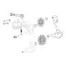 SRAM Force Wide E-tap Axs 117.518.093.007 Stabilisatormontering, Black, One Size
