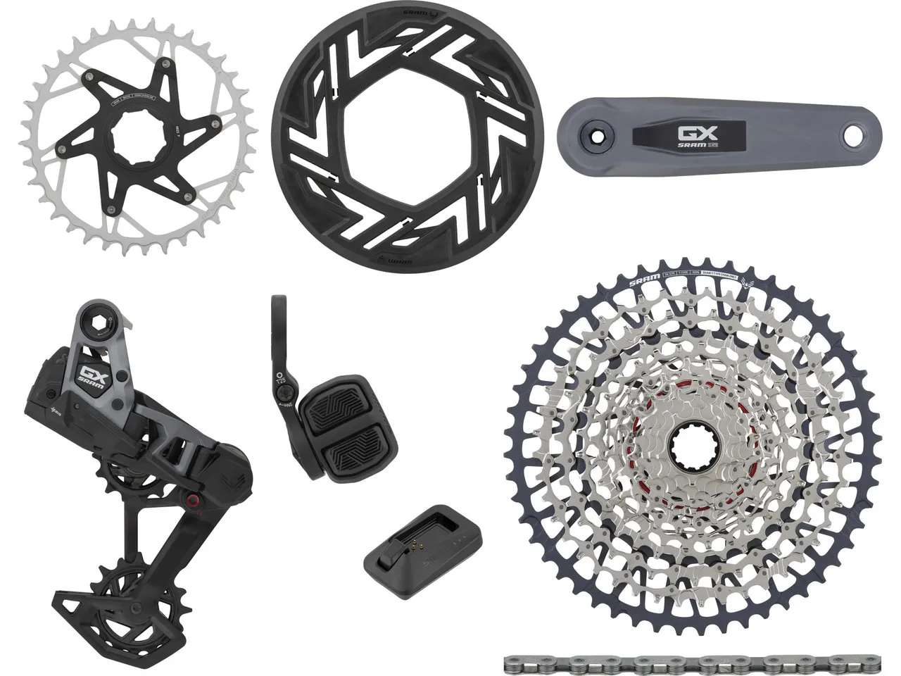SRAM GX Eagle Transmission AXS 1x12-fach E-MTB Gruppe für Brose
