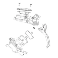 SRAM Hinge Code/g2/guide/level/elixir/db Klämma SRAM Hinge Code/g2/guide/level/elixir/db Klämma