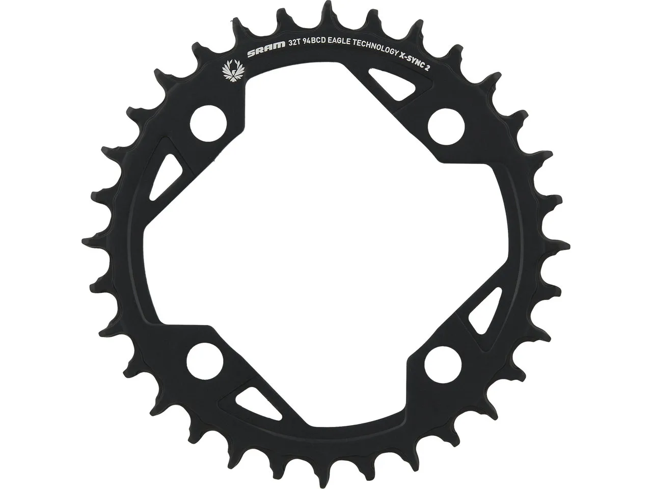 SRAM Kettenblatt X-Sync 2 Eagle 4-Arm 94 mm Lochkreis für E-MTB