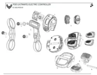 SRAM Kloss för SRAM AXS POD Ultimate Elektronisk Trigger, Höger SRAM Kloss för SRAM AXS POD Ultimate Elektronisk Trigger, Höger