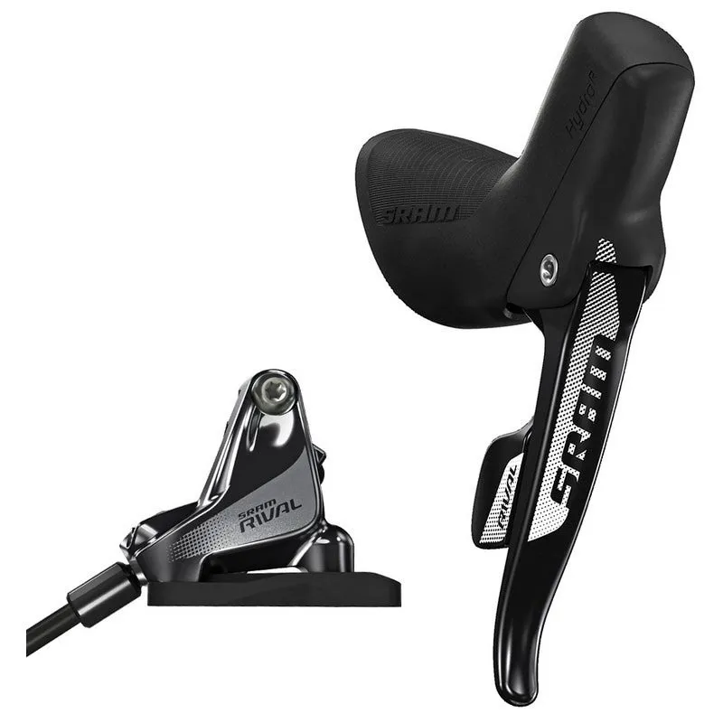 SRAM Left Hydraulic Rival22 Moto Yaw Bakbroms, Black, One Size