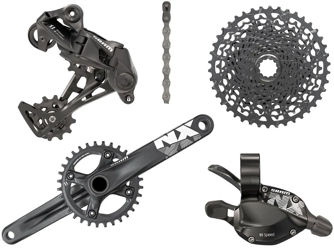 SRAM NX 11-delat Komplett grupp