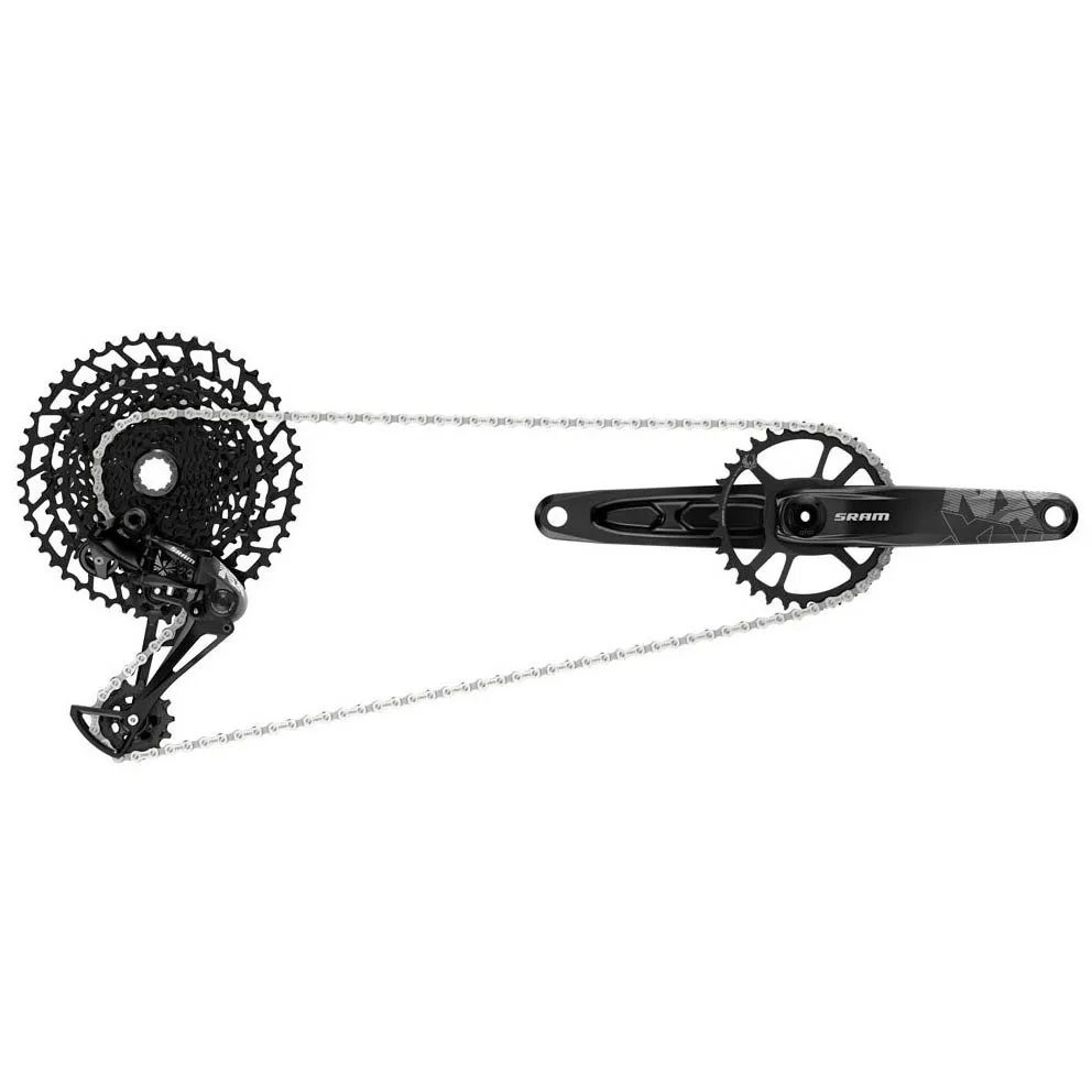 SRAM Nx Eagle Cykelkomponentgrupp Refurbished, Black, 175mm 32t SRAM Nx Eagle Cykelkomponentgrupp Refurbished, Black, 175mm 32t
