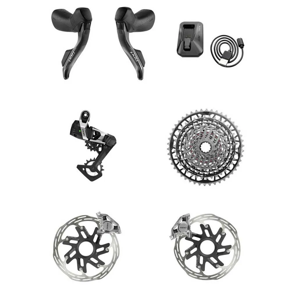 SRAM Red Axs Xplr E1 13s Cykelkomponentgrupp, Multicolour, One Size SRAM Red Axs Xplr E1 13s Cykelkomponentgrupp, Multicolour, One Size