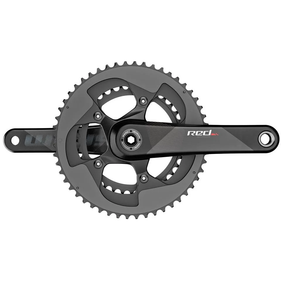 SRAM Red Bb386 130 Bcd Vevparti, Black, 172.5mm, 53-39t