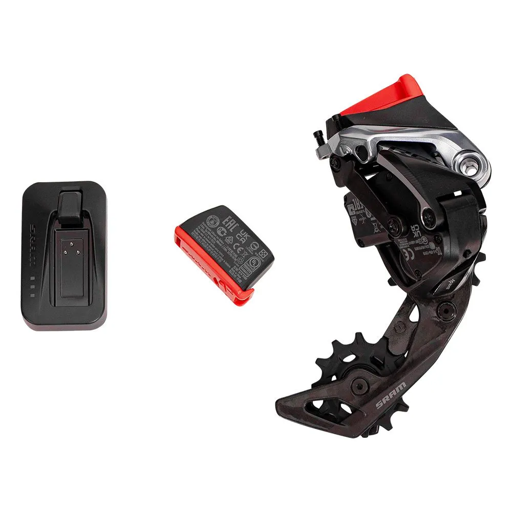 SRAM Red E-tap Axs 1x Hrd Fm Cykelkomponentgrupp, Black, One Size SRAM Red E-tap Axs 1x Hrd Fm Cykelkomponentgrupp, Black, One Size