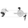SRAM Red E-tap Axs 1x Hrd Fm Cykelkomponentgrupp, Black, One Size