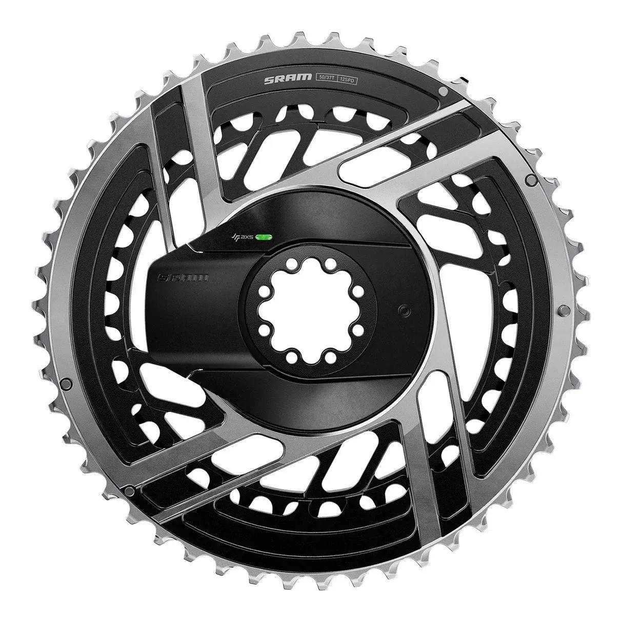 SRAM RED E1 AXS Crankset DUB Direct Mount QUARQ Power Meter, Carbon, 170 SRAM RED E1 AXS Crankset DUB Direct Mount QUARQ Power Meter, Carbon, 170