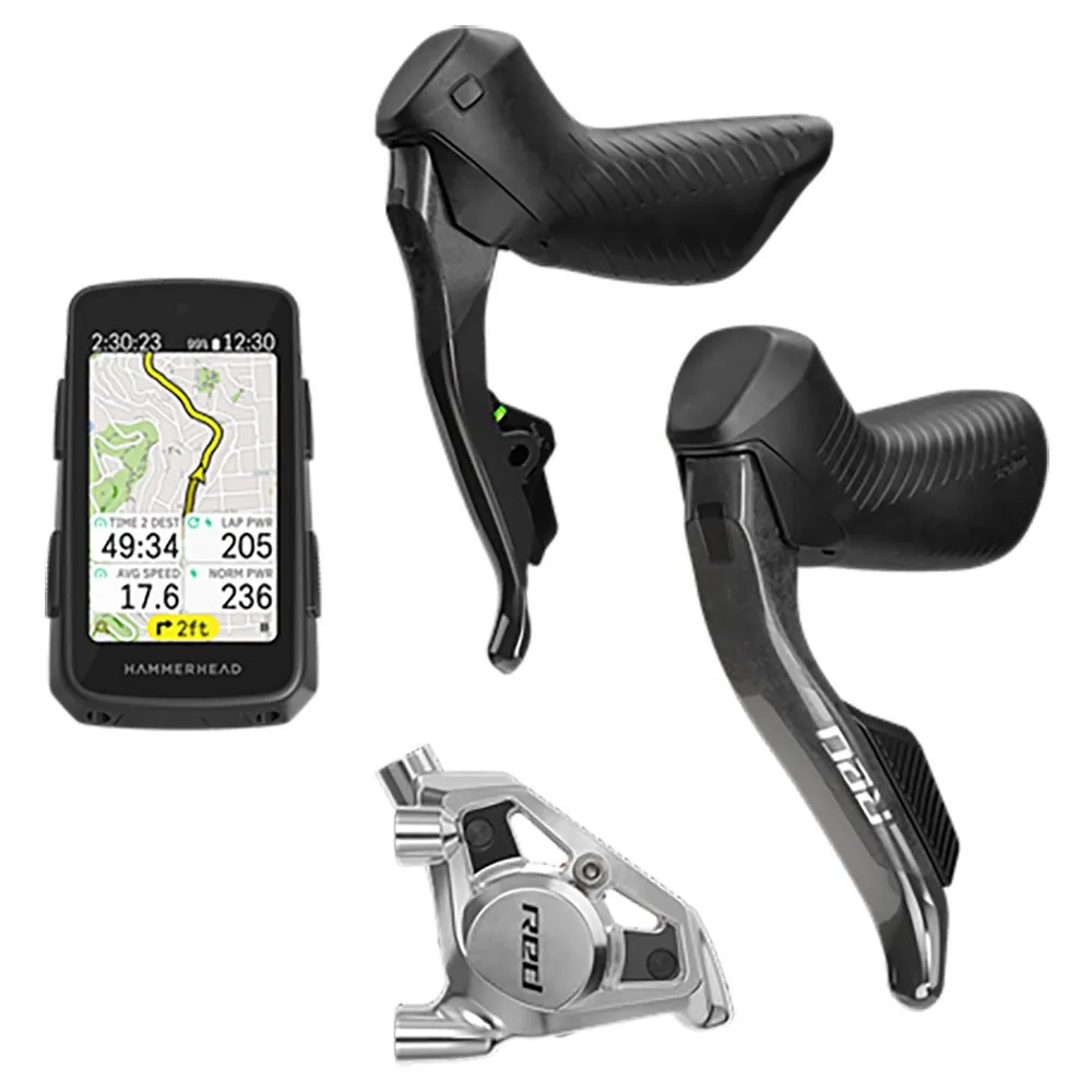 SRAM Red E1 Axs Hammerhead Cykelkomponentgrupp, Black, One Size