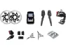 SRAM Red E1 AXS HRD FM für 2x12 CL Schaltgruppenset + Hammerhead Karoo, Black, One Size