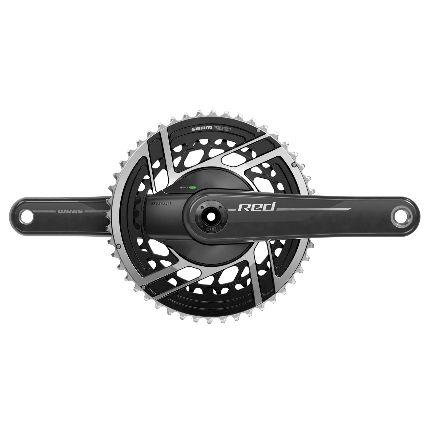 SRAM Red E1 DUB 2x Effektmätare Vevparti SRAM Red E1 DUB 2x Effektmätare Vevparti
