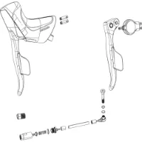 SRAM Red Etap Disc Axs Left Spakset SRAM Red Etap Disc Axs Left Spakset