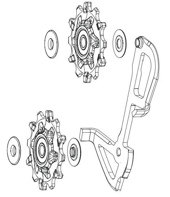 SRAM Red Inner Cage SRAM Red Inner Cage