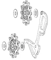 SRAM Red Inner Cage SRAM Red Inner Cage
