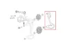 SRAM Rival XPLR AXS E1 innerplatta, Silver, One Size