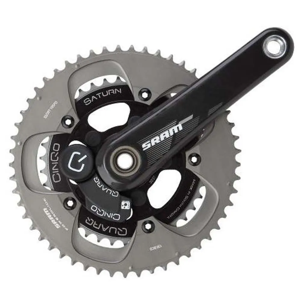 SRAM S975 Quarq Bb30 Vevparti Med Effektmätare, Black, 172.5mm, 50-34t