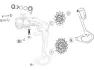 SRAM Schaltwerkkäfig Kit für Eagle 90 T-Type, Black, One Size