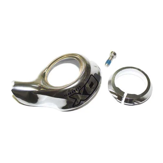 SRAM Spare Parts Tapa/abrazadgripshift X0 Left Silver Täcklock, Silver, One Size SRAM Spare Parts Tapa/abrazadgripshift X0 Left Silver Täcklock, Silver, One Size