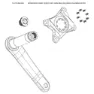 SRAM Spider für Bosch 107 mm Lochkreis, Black, 107mm