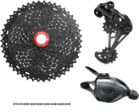 SRAM /Sunrace 12-Speed Grupp till alm. body 11-50T Svart/Grå SRAM /Sunrace 12-Speed Grupp till alm. body 11-50T Svart/Grå
