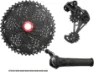 SRAM /Sunrace 12-Speed Grupp till vanlig body 11-50T Svart vridbart grepp