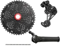 SRAM /Sunrace 12-Speed Grupp till vanlig body 11-50T Svart vridbart grepp SRAM /Sunrace 12-Speed Grupp till vanlig body 11-50T Svart vridbart grepp