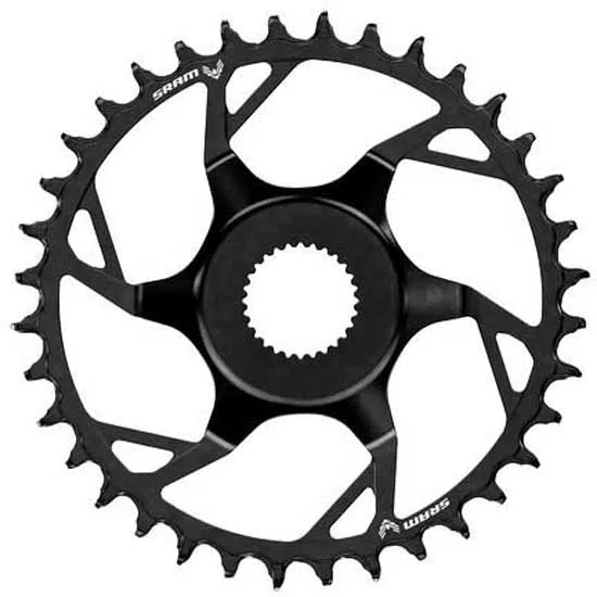 SRAM T-type Bosch Gen4 Dm Bdu38yy Kedjehjul, Black, 36t SRAM T-type Bosch Gen4 Dm Bdu38yy Kedjehjul, Black, 36t