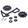 SRAM T-type Eagle Axs Carbon Jockeyhjulsystem, Black, One Size