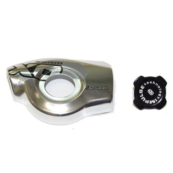 SRAM Trigger X0 2s Täcklock, Silver, One Size