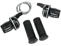 SRAM växelreglageset med handtag 3x7 SRAM växelreglageset med handtag 3x7