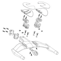 SRAM Vuka Clip B1 Top Mount Left Bultsats SRAM Vuka Clip B1 Top Mount Left Bultsats