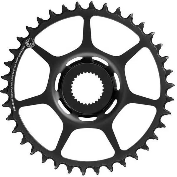 SRAM X-sync 2 Eagle 38t Bosch Gen4 Dm 50 Mm Kedjehjul, Black, 38t SRAM X-sync 2 Eagle 38t Bosch Gen4 Dm 50 Mm Kedjehjul, Black, 38t