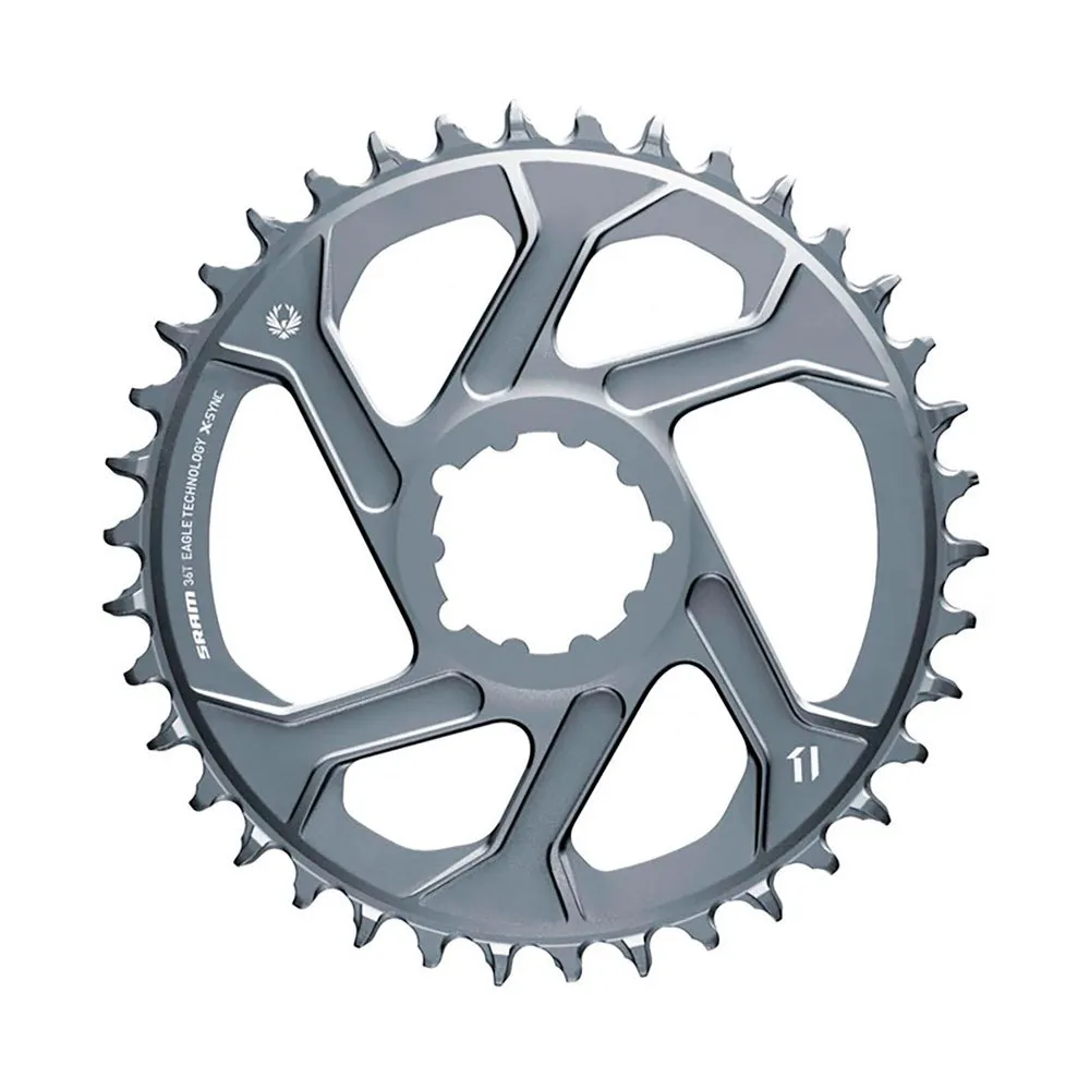 SRAM X-sync 2 Eagle Cold Forged Direct Mount 4 Mm Offset Kedjehjul, Lunar grey, 30t SRAM X-sync 2 Eagle Cold Forged Direct Mount 4 Mm Offset Kedjehjul, Lunar grey, 30t