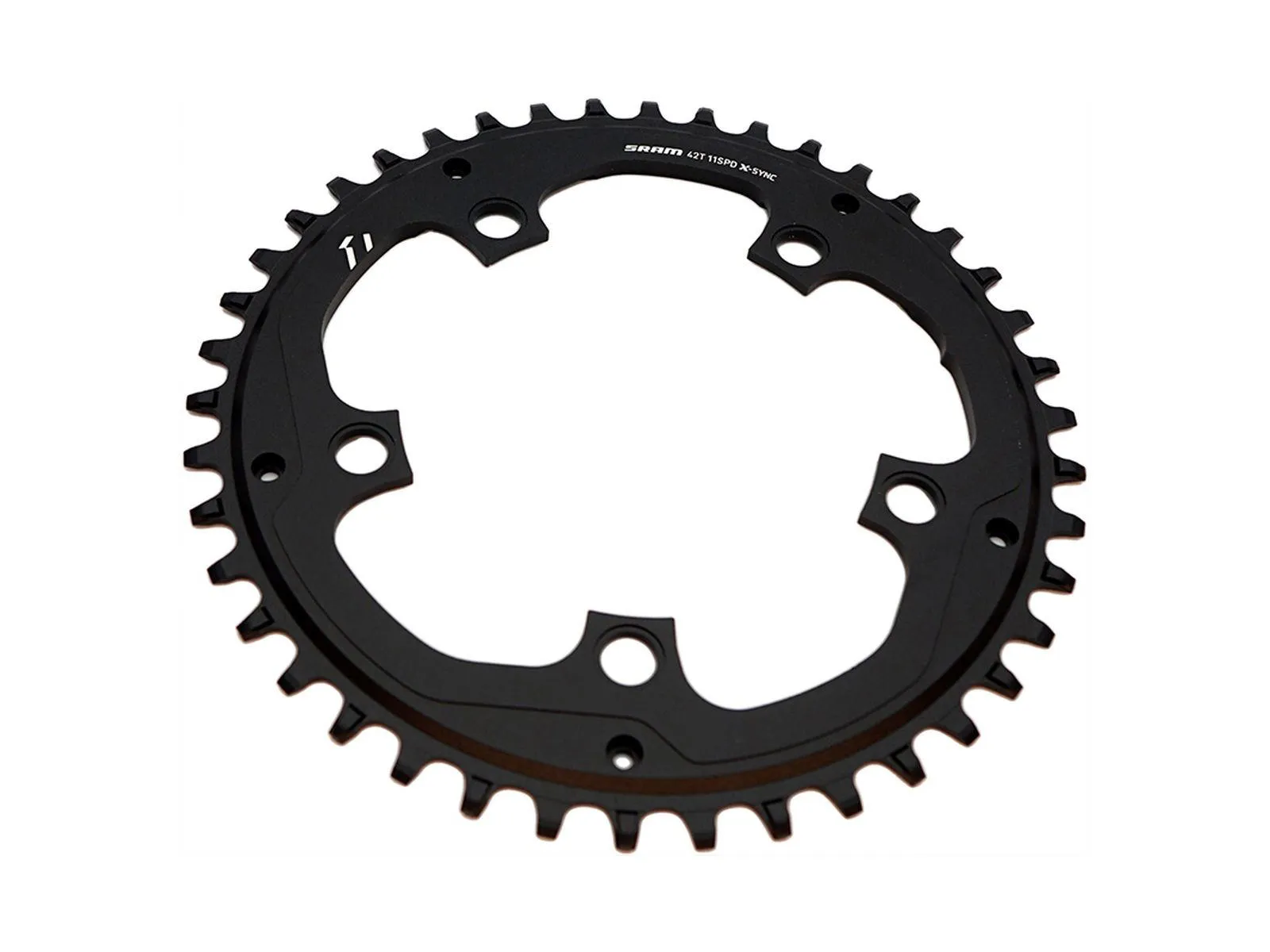 SRAM X-Sync S350 Aeroguard framdrev 42TØ110 BCD, Svart SRAM X-Sync S350 Aeroguard framdrev 42TØ110 BCD, Svart